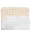 Skyline Furniture Seville Faux Silk Upholstered Headboard - 2 of 4