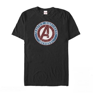 Men's Marvel Avengers Earth's Mightiest Heroes T-Shirt - 1 of 4