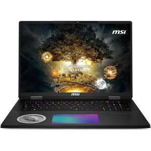 MSI Titan 18 HX Dragon Edition Norse Myth 18" 120Hz MiniLED UHD+ Gaming Laptop: Ultra 9-285HX, RTX 5090, 96GB DDR5, 6TB SSD, Win 11 Pro, A2XWJG-440US - 1 of 4
