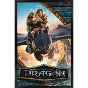 Trends International How To Train Your Dragon (2025) - Flight Framed Wall Poster Prints - 1 of 4