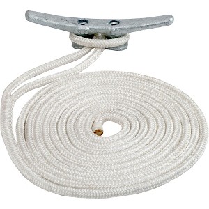 Seadog Double Braided Nylon Dock Line 1/2" x 25' - White - Model 302112025WH1 - Boat Equipment and Parts - 1 of 2