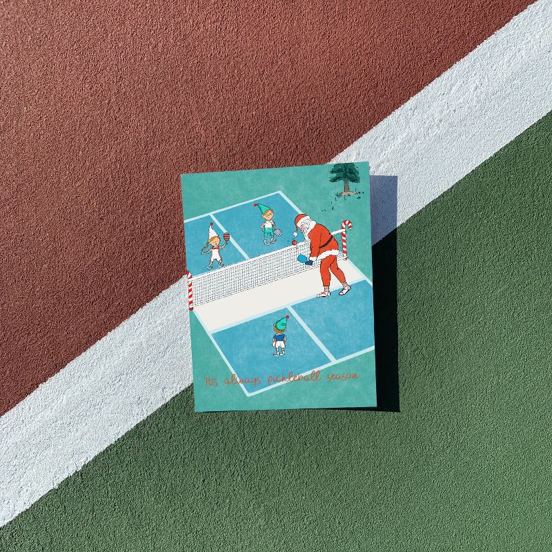 Holiday Winter Card Pack (3ct) It's Always Pickleball Season by Ramus & Co, 2 of 6