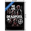 Trends International Marvel Deadpool & Wolverine - We Are Deadpool Framed Wall Poster Prints - 3 of 4