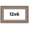 PosterPalooza | Panoramic Ornate Gold Picture Frame - UV Acrylic, Foam Board Backing, Hanging Hardware - 2 of 4