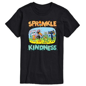 Men's - Pete the Cat - Sprinkle Kindness Short Sleeve Graphic T-Shirt - 1 of 4