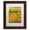 Trademark Fine Art -Mandy Budan 'Towards Autumn' Matted Framed Art - image 2 of 4