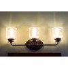 Maxim Lighting Acadia 3 - Light Vanity in  Black - 3 of 4