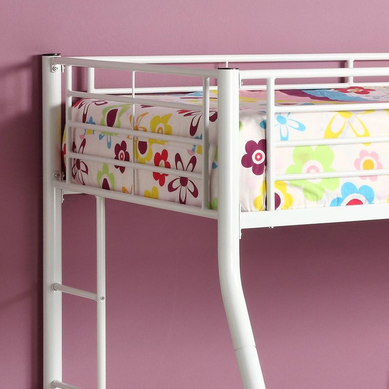 Twin Over Full Analise Metal Bunk Bed - Saracina Home, 6 of 8