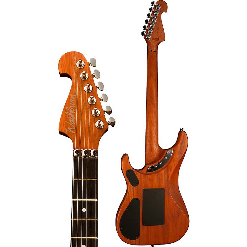 Washburn Nuno Bettencourt N4-Nuno Padauk USA Electric Guitar Natural, 4 of 5
