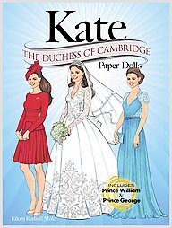 kate middleton paper dolls