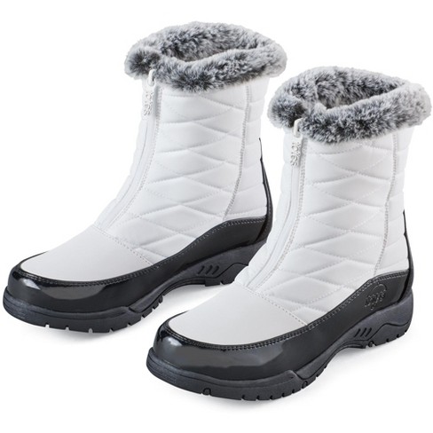 Calf length waterproof boots clearance
