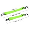 Unique Bargains Adjustable Sling Ski Boot Pole Shoulder Carring Straps 2 Pcs - 2 of 4
