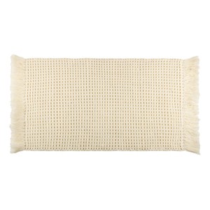 Lavish Home 2PC Waffle Bath Mat Set - 1 of 4