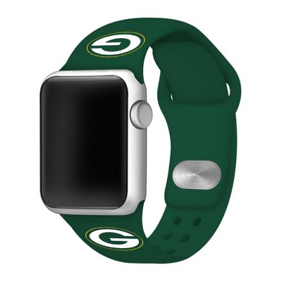 NFL Green Bay Packers Apple Watch Compatible Silicone Band 42mm - Green