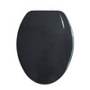 Elongated Toilet Seat with Easy Clean & Change Hinge - J&V TEXTILES - 3 of 4