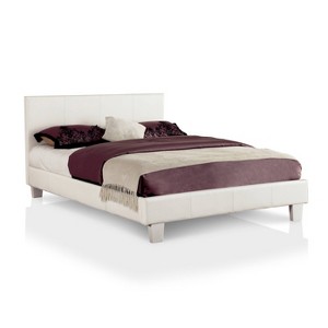 Frank Leatherette Upholstered Bed - HOMES: Inside + Out - 1 of 4