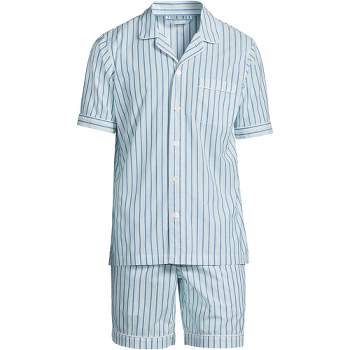Lands' End Men's Short Sleeve Essential Pajama Set