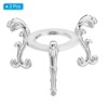 Unique Bargains Metal Sphere Elegant Photography Props Crystal Ball Stand 2 Pcs - 3 of 4