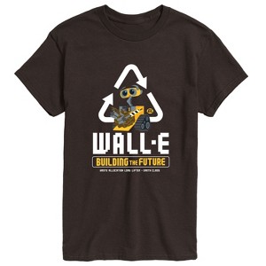 Men's - WALL-E - Building the Future Short Sleeve Graphic T-Shirt - 1 of 3