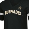 NCAA Colorado Buffaloes Women's Mesh Trim V-Neck T-Shirt - 3 of 3