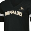 NCAA Colorado Buffaloes Women's Mesh Trim V-Neck T-Shirt - image 3 of 3