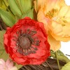 22" Spring Flower Wreath - National Tree Company - 3 of 4