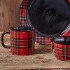 Park Designs Sportsman Plaid Mug Set - Red - image 2 of 3