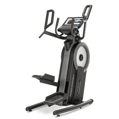 Elliptical discount machine stepper