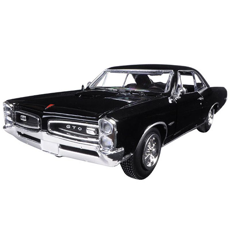 1966 Pontiac GTO Black "Muscle Car Collection" 1/25 Diecast Model Car by New Ray, 2 of 4
