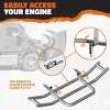 Mockins 90" x 11.5" x 25.5" Front Bumper Guard with Mounting Brackets - 4 of 4