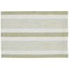 Split P Dawson Striped Green Placemat Set of 4 - 2 of 4