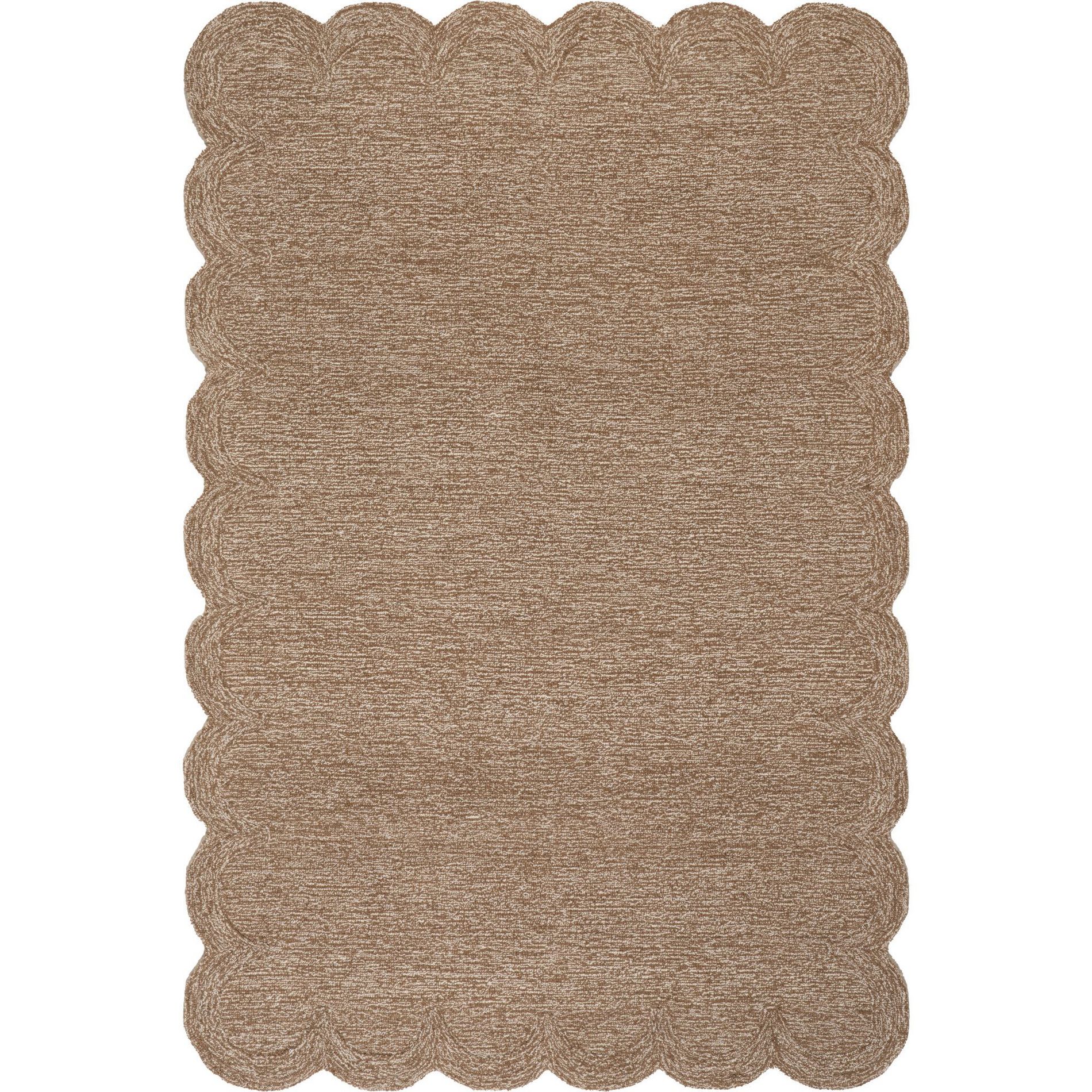 Nuloom Elira Solid Bordered Indoor Area Rug