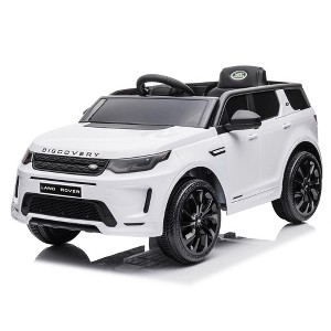Ride On Car for Kids, 12V Power Battery Electric Vehicles, Licensed Land Rover Ride On Truck - 1 of 4