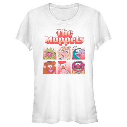 Juniors Womens The Muppets Group Panel T-Shirt - image 1 of 4