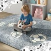 Bean Bag Chair Bed for Kids, Convertible Bean Bag from Lazy Chair to Floor Mattress Bed With Sponge Filling, Cozy Floor Sofa Couch for Boys & Girls - 3 of 4