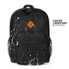 26L Black Backpack for School, College, and Travel: Water Resistant Bookbag with 8 Compartments - 3 of 4