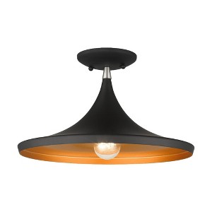 Livex lighting semi flush mount sales