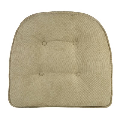 15 in. x 16 in. Gripper Non-Slip Twillo Thyme Tufted Chair