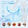 Teeth Whitening Kit for Sensitive Teeth - 16 LED Light - 30 Min Non-Sensitive Fast Teeth Whitener with 3 Carbamide Peroxide Whitening Gel - Black - 3 of 4