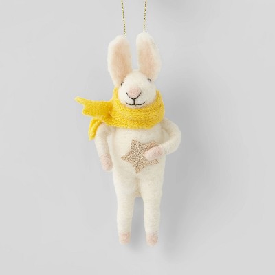 Pastel Rabbit Christmas Tree Ornament - Wondershop™