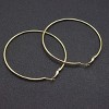 Hypoallergenic 10cm Large Hoop Earrings - Nickel-Free Lightweight Geometric Circle Earrings for Women & Men - 4 of 4