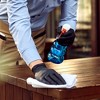 FifthPulse Disposable Vinyl Exam Gloves, Black, Box of 50 - Powder-Free, Latex-Free, 3-Mil Thickness - 4 of 4