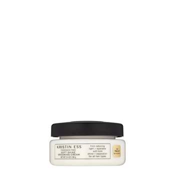 Kristin Ess Fragrance Free Soft Shine Grooming Cream for Shine + Definition, Frizz Reducing - 3.4 oz