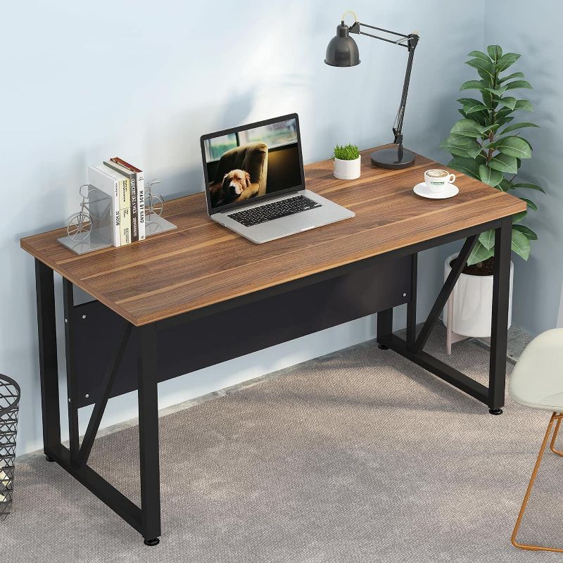 Tribesigns 55 inches Simple Computer Desk, Home Office Desk Writing Table for Workstation, 4 of 7