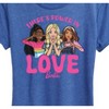 Women's - Barbie - Theres Power In Love Short Sleeve Graphic T-Shirt - 2 of 4