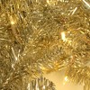 60.0 Inch Silver Tinsel Garland Home Decor Mantle Tree Garlands - 3 of 3
