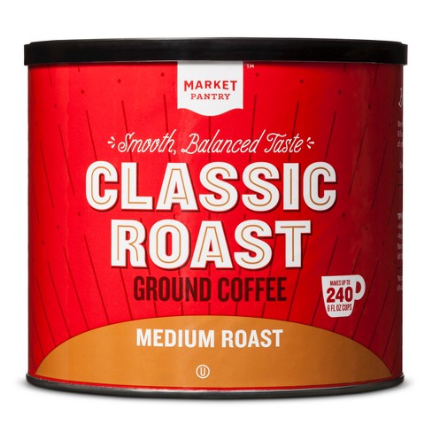 Classic Roast Medium Roast Ground Coffee 30 5oz Market Pantry