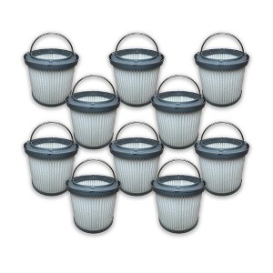 Nispira BDH2000PL HEPA Filter Replacement for Black & Decker Cordless Pivot Vacuum Flex PVF110 PHV1810 BDH2020FL BDH2020FLFH  PVF110 90552393 10 Pack - 1 of 4