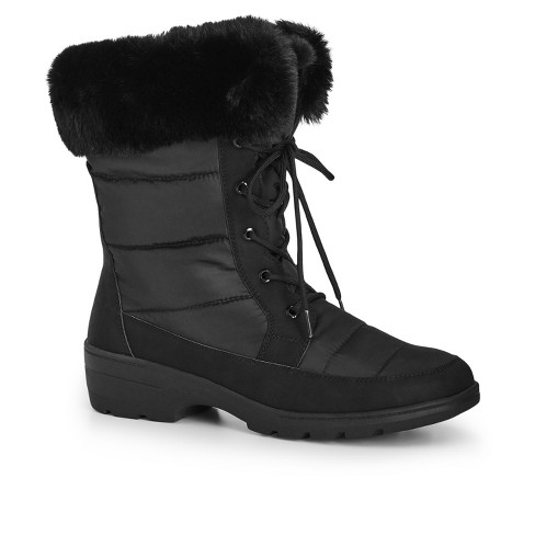 Wide fit outlet snow boots