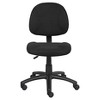 Deluxe Posture Chair With Loop Arms Black - Boss Office Products : Target